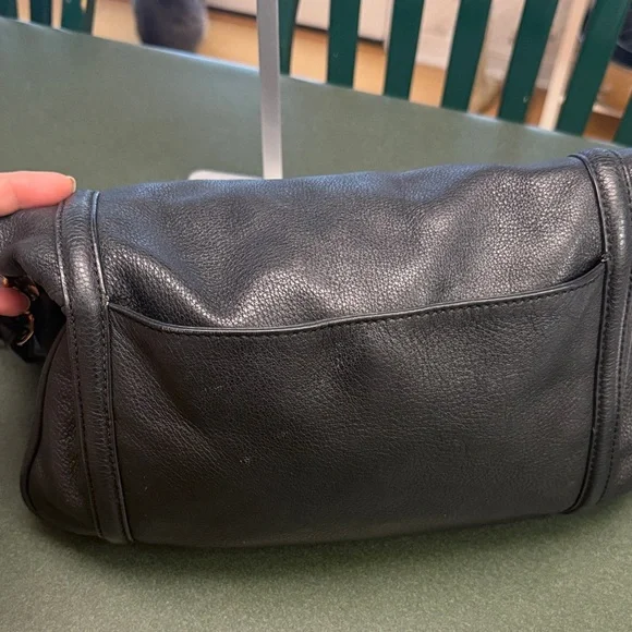 Low Start Tory Burch Black Crossbody Bag with Gold Accent - Picture 3 of 8